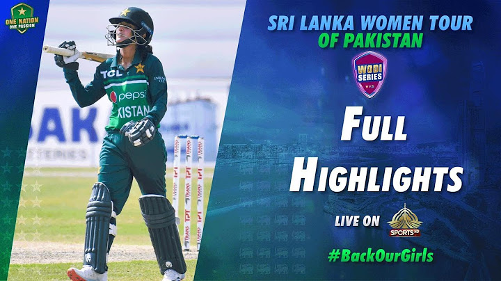 Full Highlights | Pakistan Women vs Sri Lanka Women | 1st ODI 2022 | PCB | MN1T