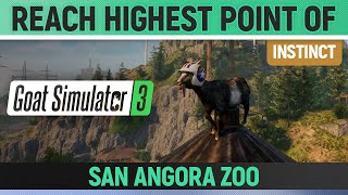 Goat Simulator 3 - Instinct - Reach the highest Point of San Angora Zoo
