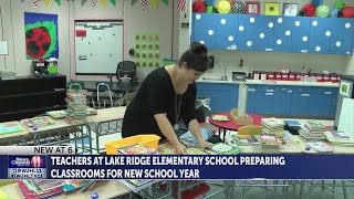 Lake Ridge Elementary teachers prepare for upcoming school year