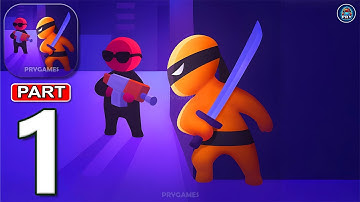 Stealth Master: Assassin Ninja - Gameplay Walkthrough Part 1 - Become A Stealth Ninja (Android, iOS)