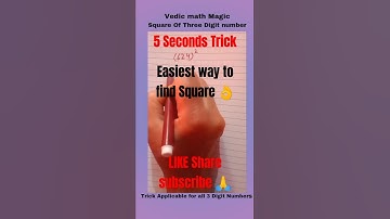 Square of Three Digit number in seconds 😱#maths #square