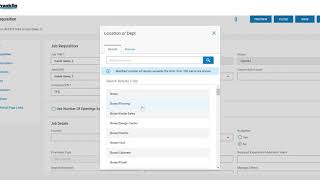 Manager   Post a New Job Requisition