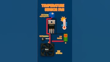 Temperature Sensor Fan👍#shorts #electronics #shortvideo #electrical #shortsfeed #electricalindia