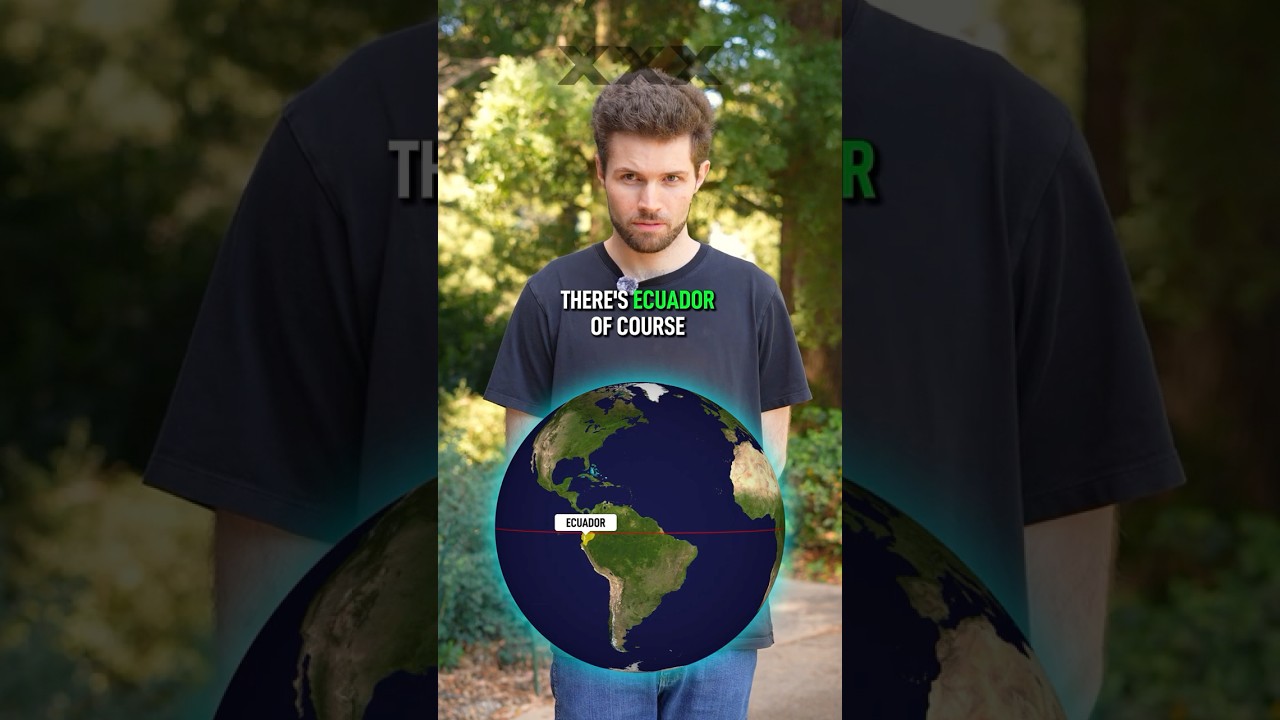 Name All 13 Countries That Lie on the Equator @jakelyonsgeo
