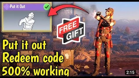 *June 2021* Call Of Duty Mobile 2021 New Redeem Code | Cod Mobile Redeem Code Garena