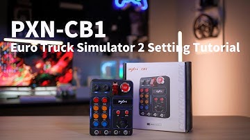 PXN CB1 Control Button Box & PC Euro Truck Simulator 2 Setup Tutorial. #pxncb1 #tutorial