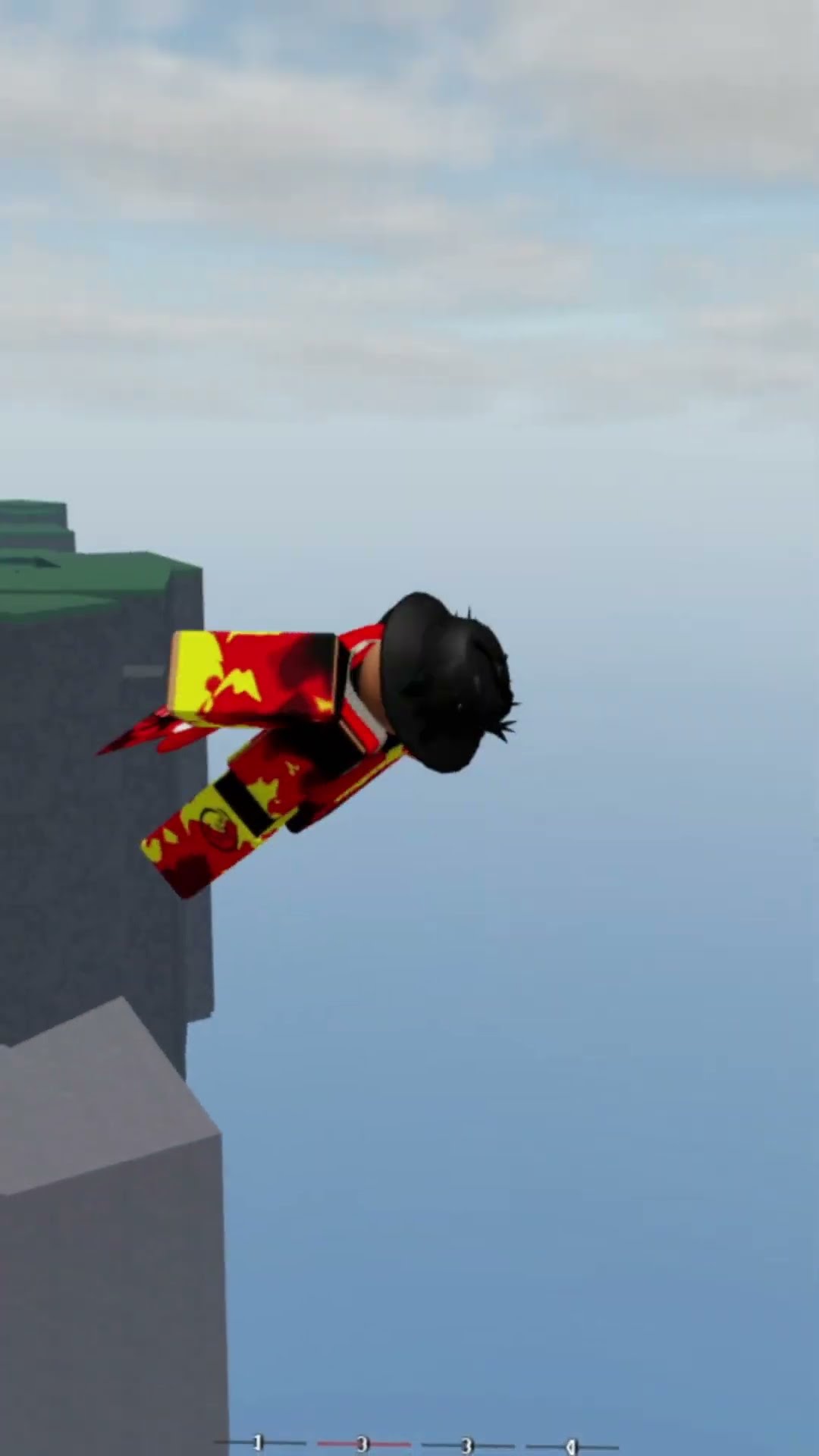How 20-20-20 dropkick feels like ?? #shorts #roblox #strongestbattlegrounds