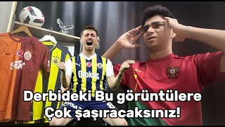 DÜNKÜ DERBİDEN İLK DEFA GÖRECEĞİNİZ İNANILMAZ GÖRÜNTÜLER!