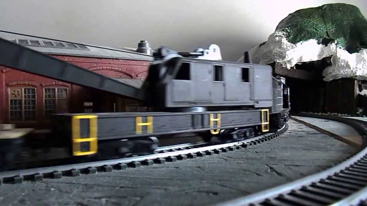 HO scale Maintenance of Way train YouTube