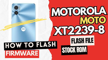 Motorola XT2239-8 Stock ROM Flashing (Official Firmware Only) #motorola
