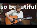 Beautiful acoustic guitar in a few simple steps