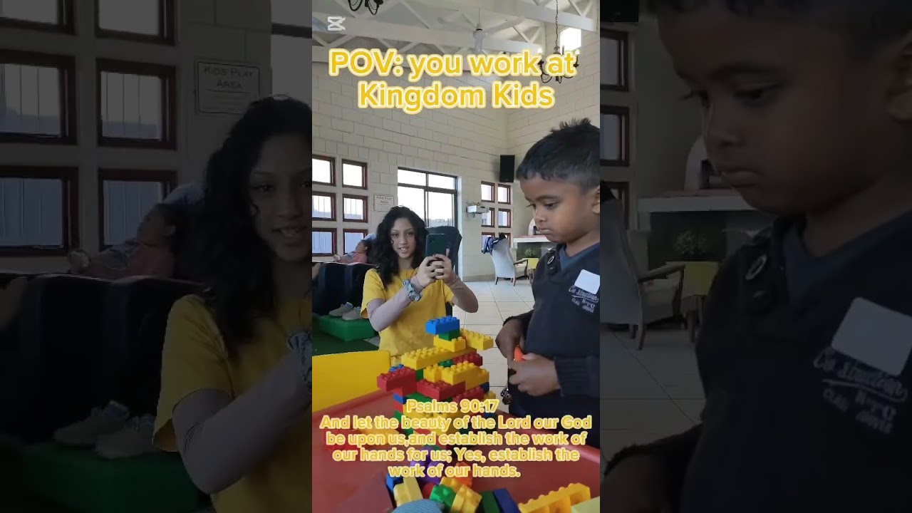 POV: you work at Kingdom Kids☀️