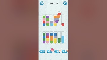 water sort puzzle game level 169 Numpuz