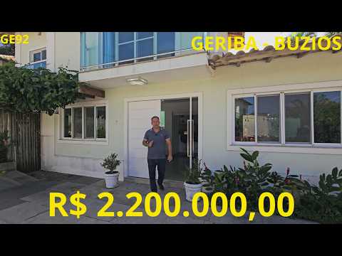 🌴✨Seu refúgio em Búzios está aqui! Casa à venda em condomínio - Praia de Geriba✨🌴