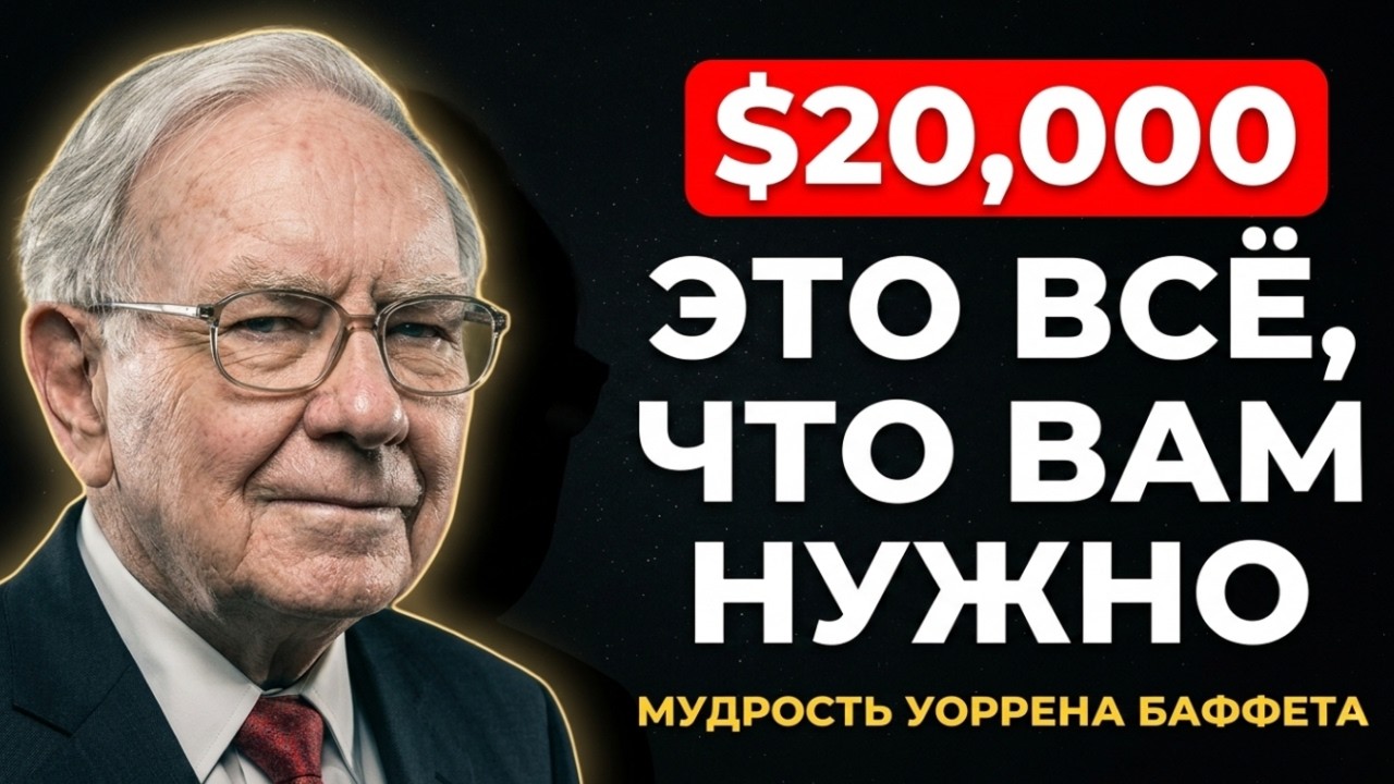 Уоррен Баффет: Почему средний класс НИКОГДА не сможет накопить богатство