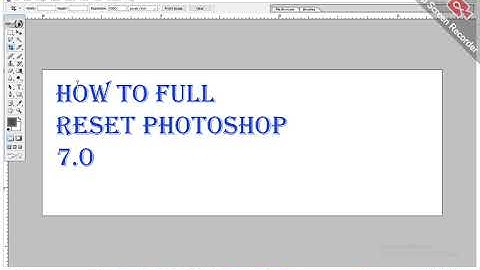 photoshop 7 0 reset | Photoshop Reset | Photoshop Full Reset | Preference Restore in Photoshop |