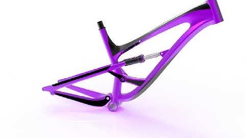 Bicycle frame in solidworks