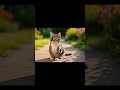 Domestic cat  Vs  millipede  #shorts #ai #shortfeed #yotybefeed #viral #millipede #Domestic cat