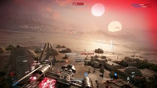 Battlefront 2 - Y-wing spawn At Mos Eisley bug