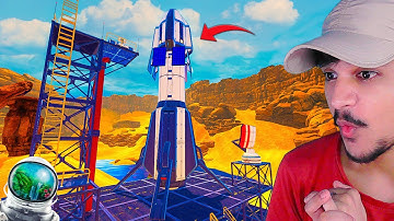 Building A BIG ROCKET PLATFORM + Unlocked BIOMASS | The Planet Crafter #4