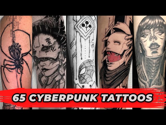 Cyberpunk 2077 Tattoo Design Idea - OhMyTat