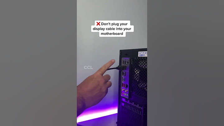 How not to plug in your PC