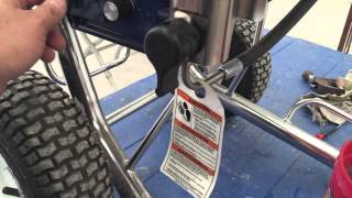 Lavando el carro con un equipo Graco GMax 11 3900 Airless