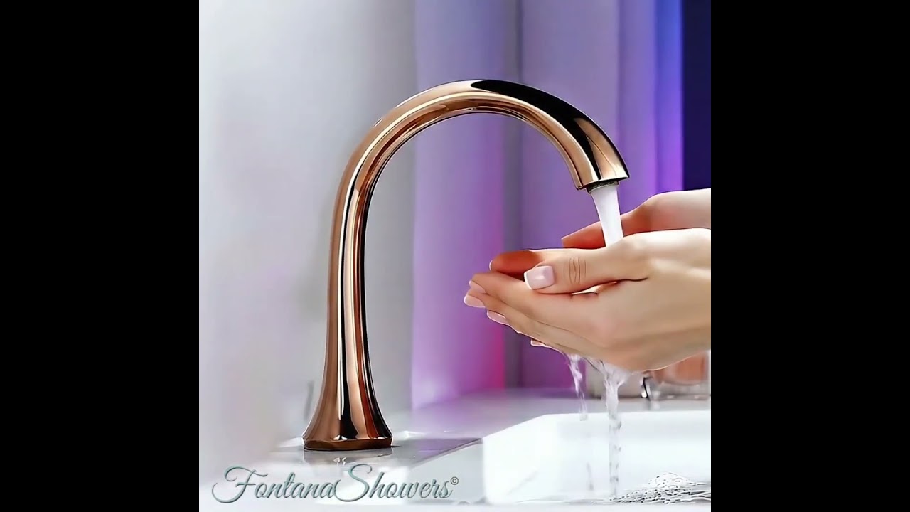 Unique Touchless Bathroom Faucets. Browse Pesaro Commercial Rose