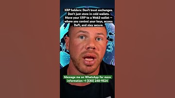 Move your Crypto to Web3 Security, Exchanges and Cold Wallets aren