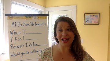 Using Affective Statements