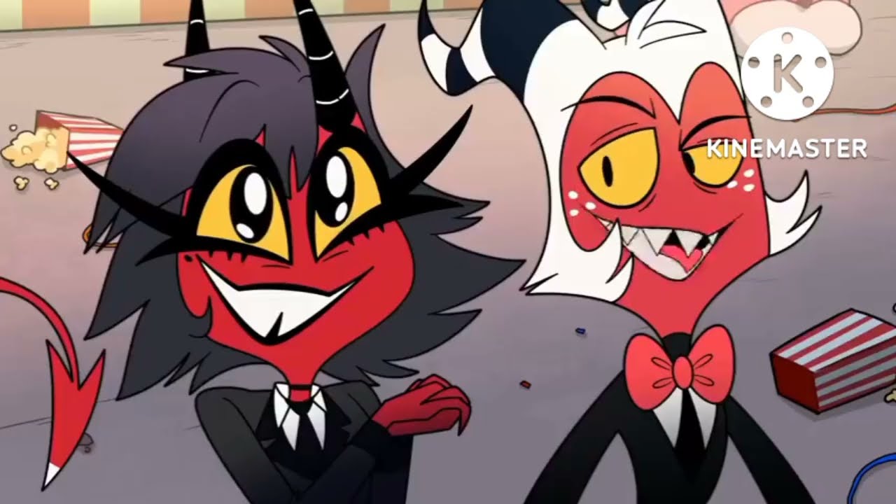 ((AMV)) Helluva Boss. -Señorita- Millie X Moxxie