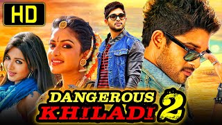 Allu Arjun Blockbuster Action Hindi Dubbed Movie - Dangerous Khiladi 2 | Amala Paul, Catherine