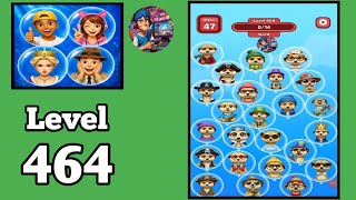 Bubble match connect puzzle level  464 Hard level solution and walkthrough for gameplay 