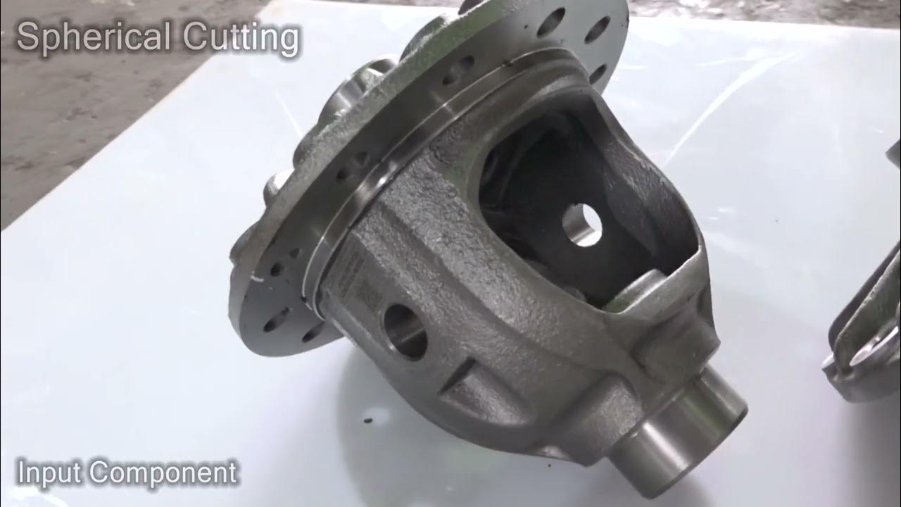 Diff case/ Differential housing CNC machine for Spherical & side gear face YouTube
