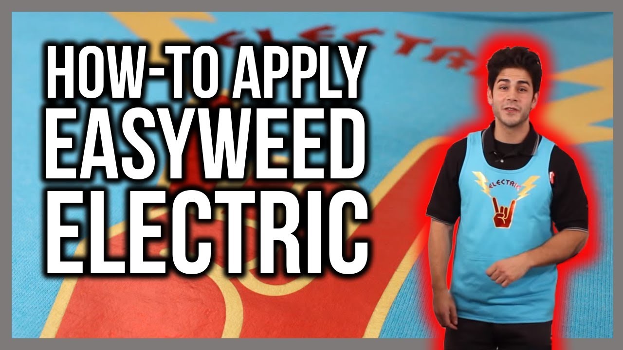 Siser Easyweed Electric Iron on Heat Transfer Vinyl for T-shirts