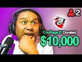Surprising small streamers with $10,000