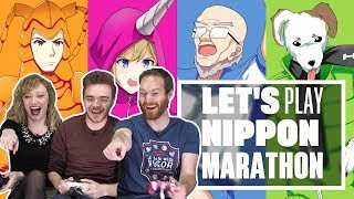 Lets Play Nippon Marathon - Its Like Takeshis Castle Meets Micro Machines