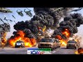 Iran vs Israel Air Battle Simulation | Fighter Jets &amp; Helicopter Combat (GTA 5)