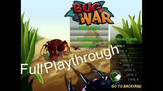 Bug Wars 1 - A Old, Bug Strategy Flash Game (Full Game Walkthrough) screenshot 1