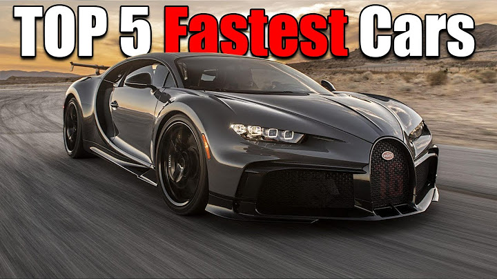 Top fastest car muscle in the world 2023 năm 2024