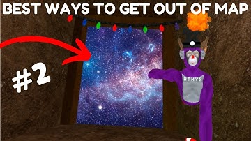 The BEST ways to Glitch out of the Map in Big Scary!