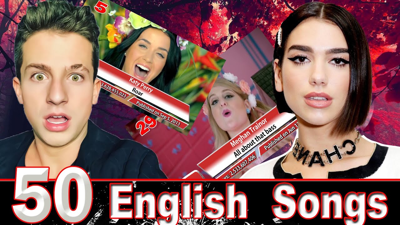 YouTube Most Viewed English Songs Of All Time Update Aug 2022 YouTube