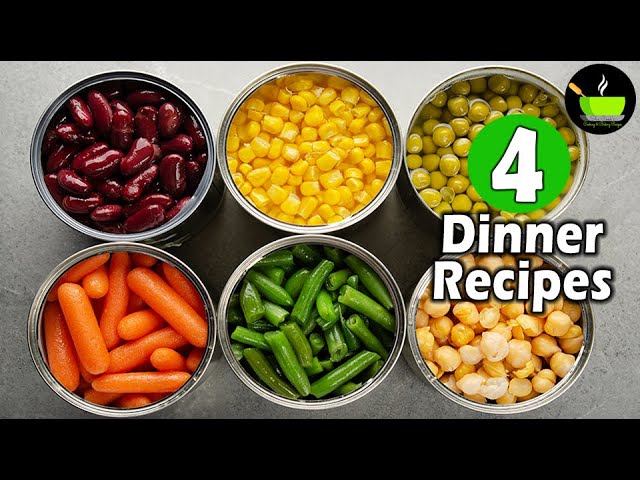 4 Dinner Recipes  | Easy Dinner Recipes | Indian Dinner Plan | Dinner Ideas | Restaurant Style | She Cooks