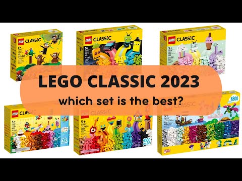 LEGO CLASSIC 2023 Review and Comparison Lego 11027 11028 11029 11030 11031 11033 ideas