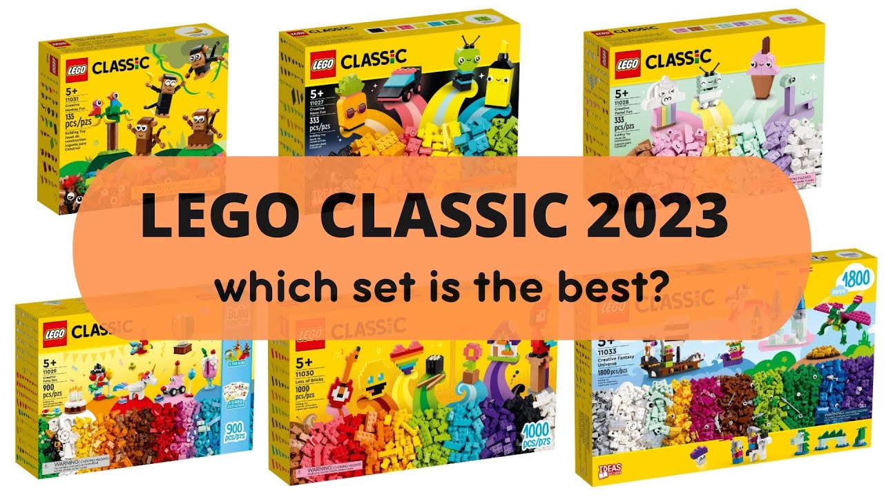 LEGO CLASSIC 2023 and ideas YouTube 11030 11027 11031 Lego 11033 Comparison - 11028 Review 11029