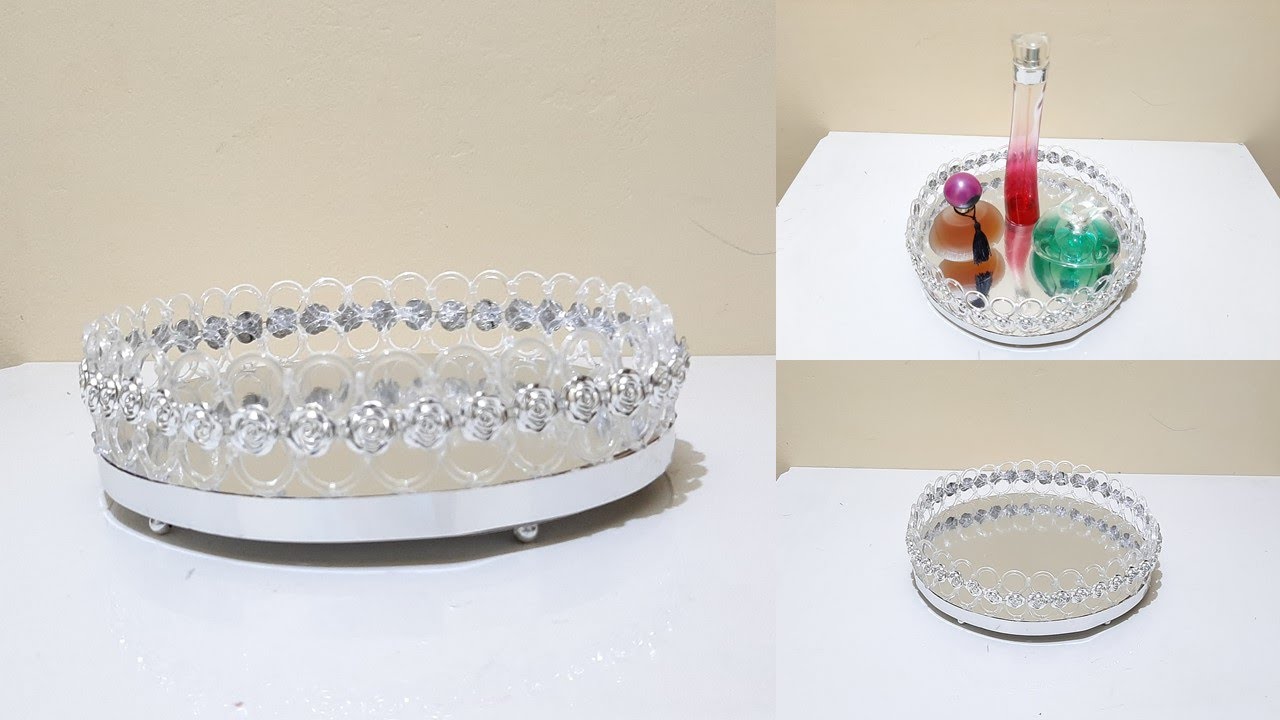 Elegante bandeja decorativa. decora la habitación - Room decor .Elegant decorative tray