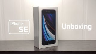 아이폰SE2 화이트 개봉기 (언박싱) / 고민은 배송만 늦출뿐입니다