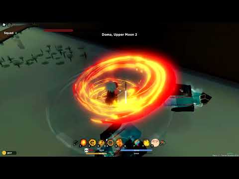 Infinity Castle solo with Sun Breathing (Demonfall)