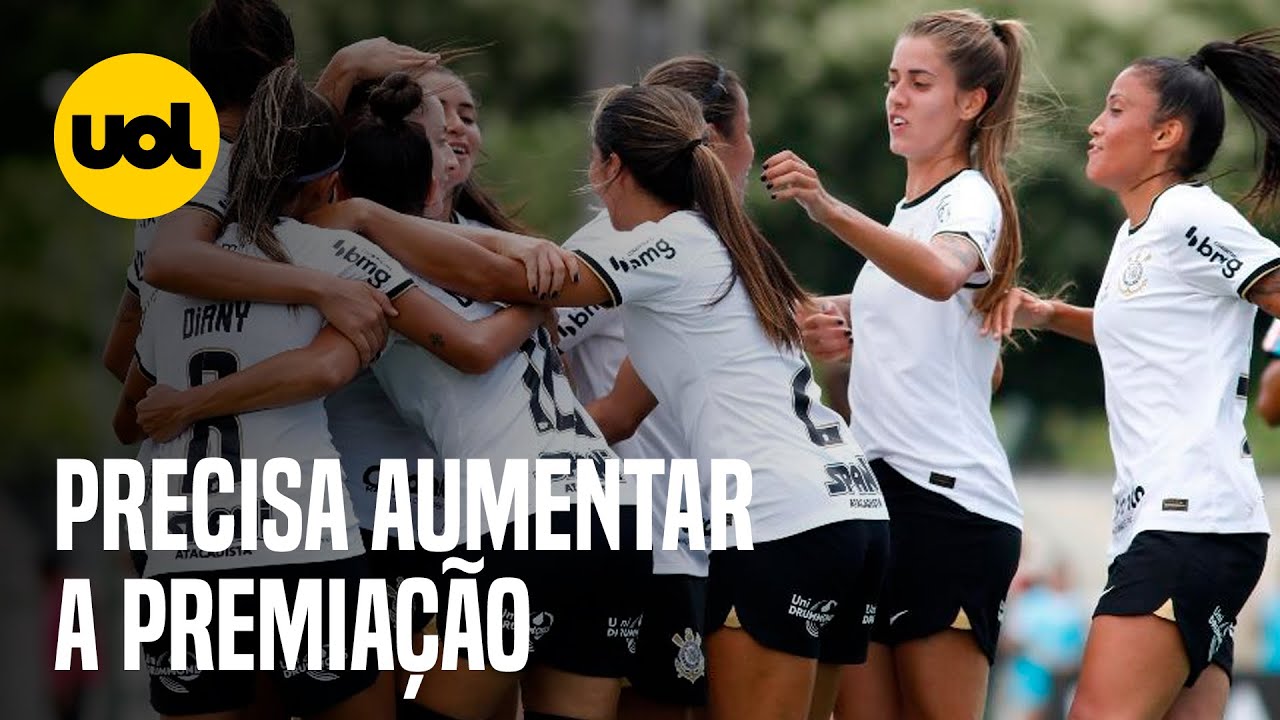 CBF aumenta prêmio do Brasileirão feminino em cinco vezes e vai