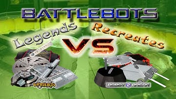 BattleBots Reborn | Legends vs Recreates #1 (Robot Arena 2 DSL 2.2)